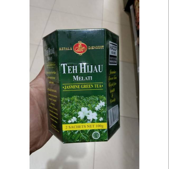 

KEPALA DJENGGOT TEH HIJAU MELATI