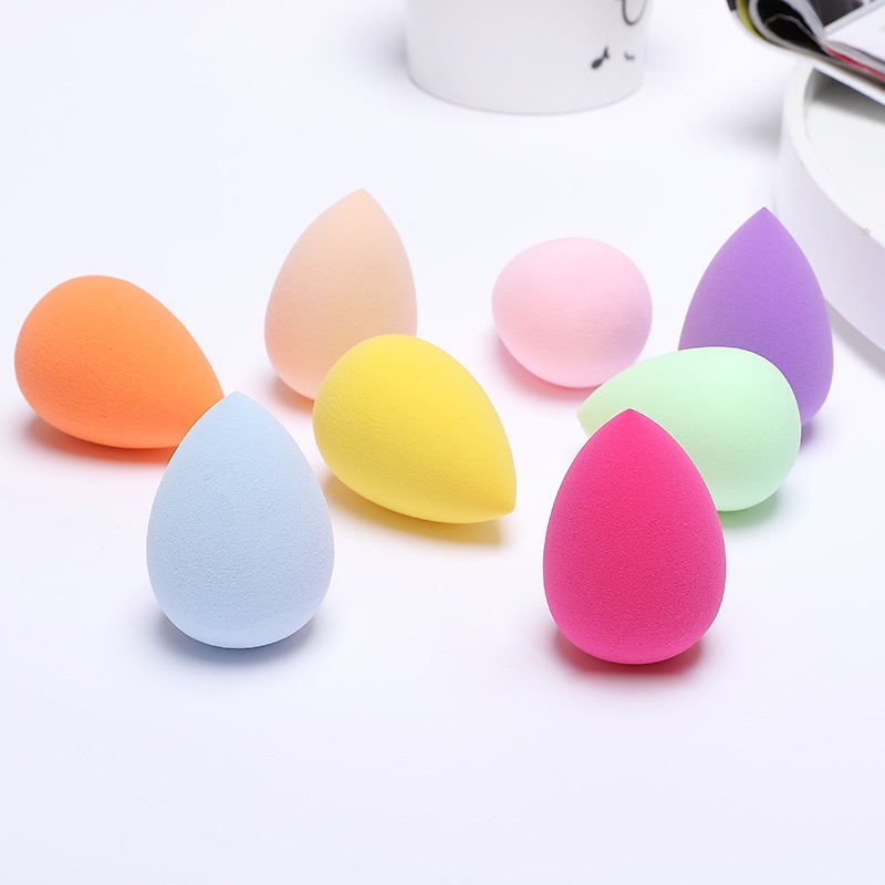 Beauty Blender Tear Drop Egg Spons Make Up Colorfull Sponge Telur Alat Kosmetik