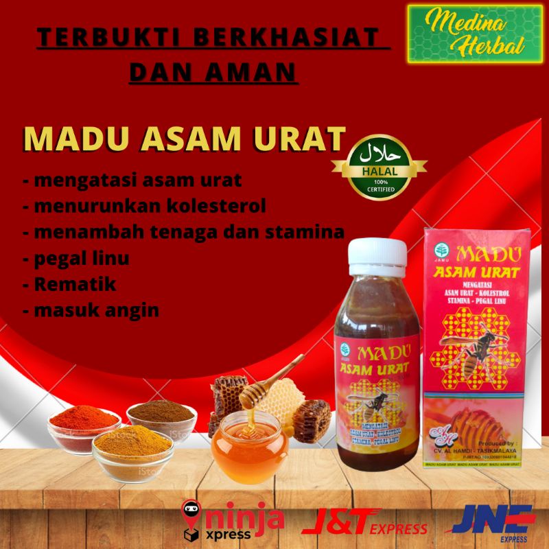 

MADU ASAM URAT ORIGINAL | MADU KOLESTEROL, PEGAL LINU, REMATIK DLL