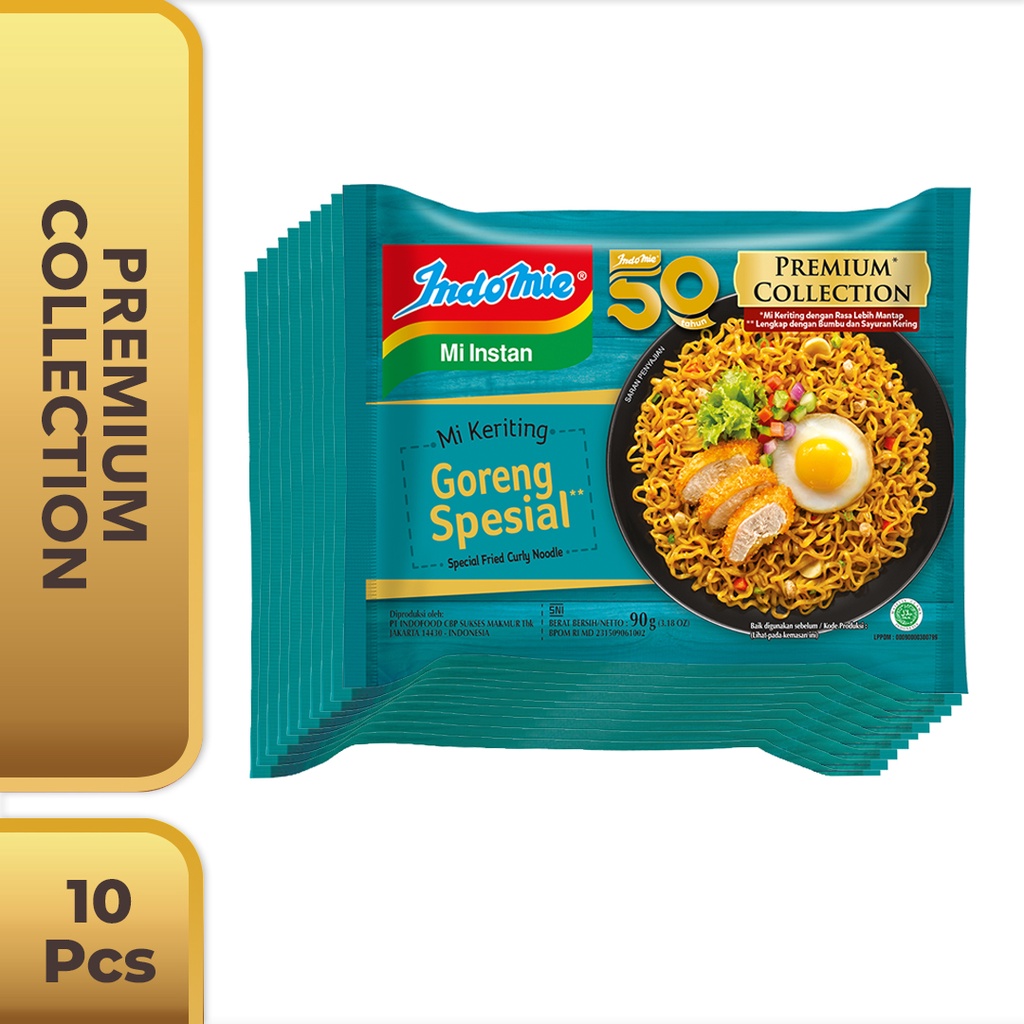 

10 Pcs - Indomie Mi Keriting Goreng Spesial