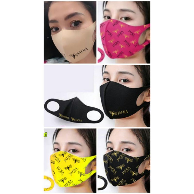 Masker scuba print custom