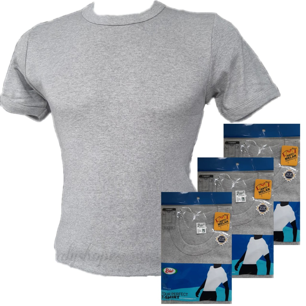 Kaos dalam pria dewasa oblong polos | Kaos oblong rider original | kaos dalam rider pria dewasa Abu 