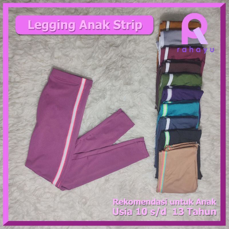 Legging anak strip / Legging anak list