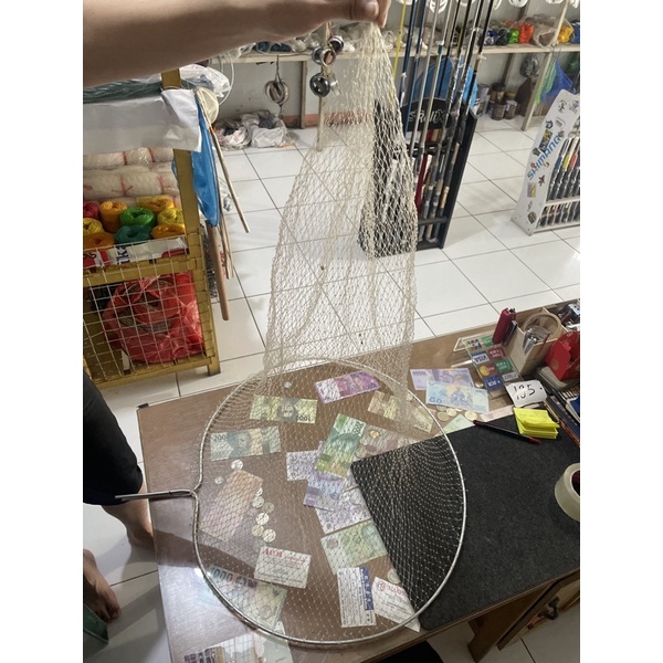 Sauk / Candat / Cendok (JOMBO) Ikan, Sotong, Udang, Umpan Buatan Tangan