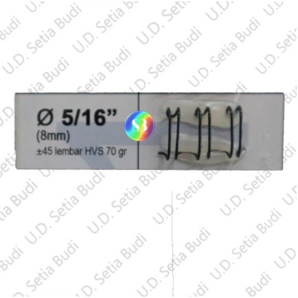 Spiral Kawat Topas 5/16&quot; ( 3:1, A4 ) 1 Kotak ( 100 Batang )