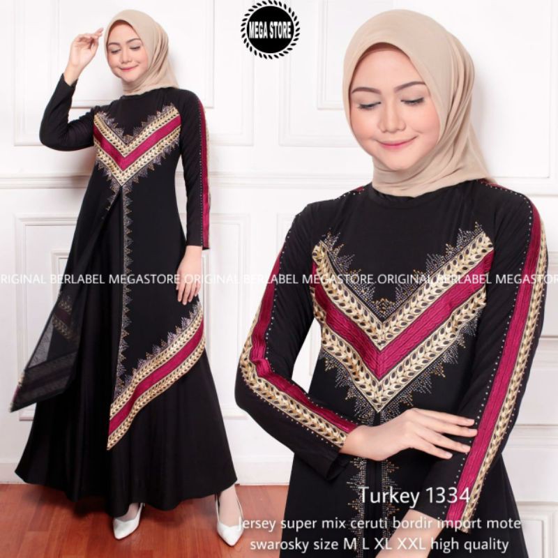 COD ✓ BAJU MURAH DRESS WANITA GAMIS TURKEY ARABIAN