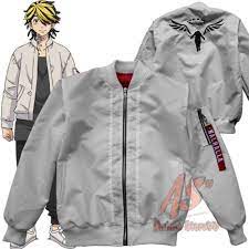 Jaket Bomber Valhalla Valhala Anak Laki-laki Perempuan Usia 6 -13 Tahun - Bomber Valhalla Touman Tea