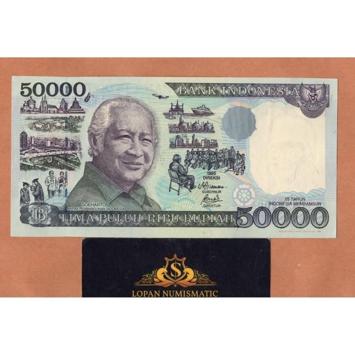 Kuno / Uang Kuno 50000 Rupiah 1995 Unc