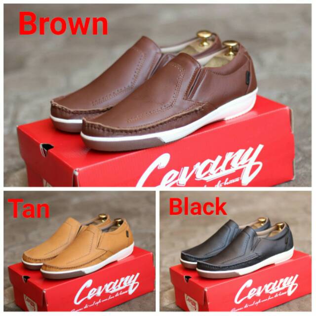 PROMO HARGA SEPATU SLIPON KULIT ASLI !!