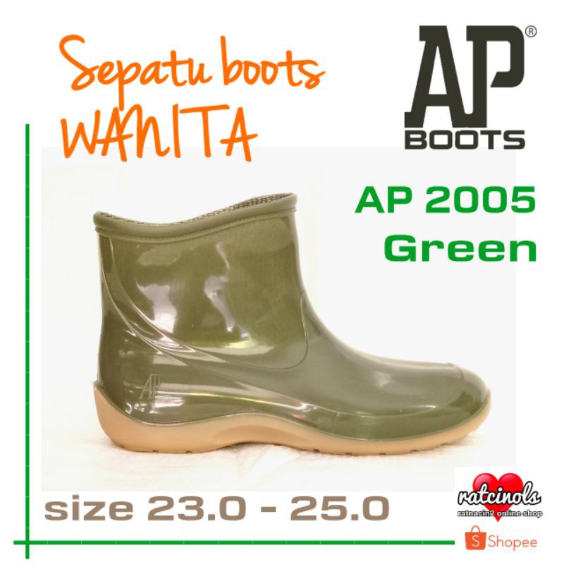 Sepatu AP Boots 2005 Green