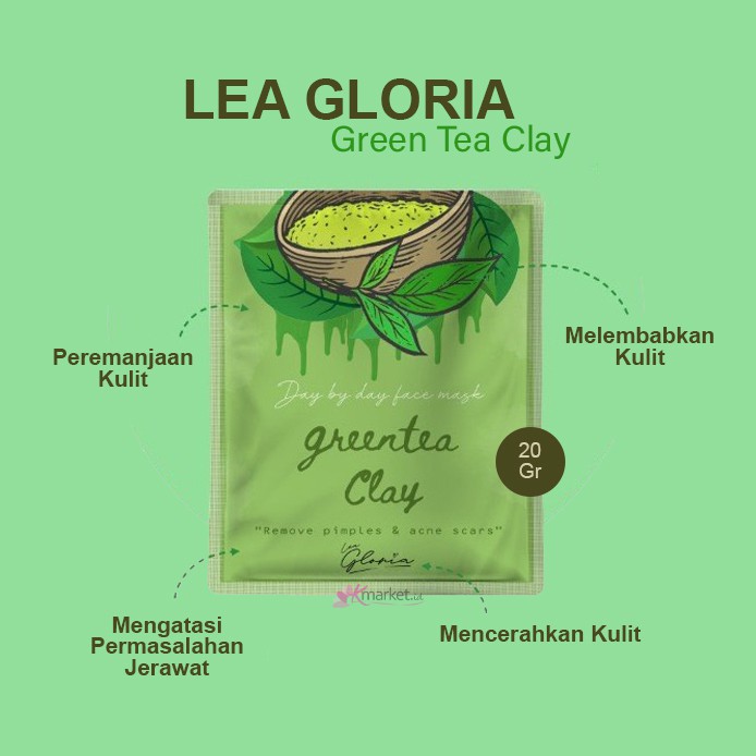 [BPOM] LEA GLORIA Masker Bubuk 10gr | 20gr