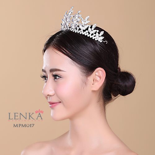 [BISA COD] HEADPIECE RAMBUT HIJAB MAHKOTA PENGANTIN AKSESORIS PESTA MPM017