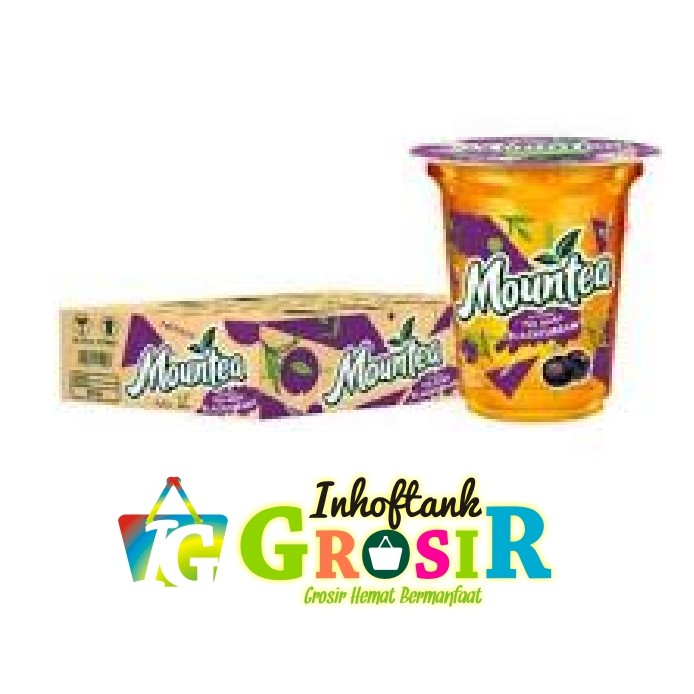 MOUNTEA BLACKCURRANT (1 KARTON ISI 24cup)