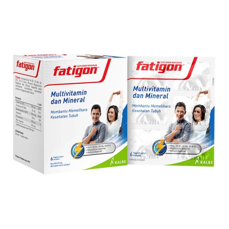 Fatigon Putih Isi 6