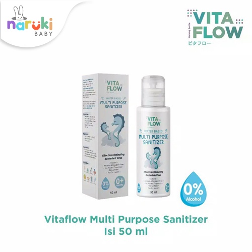 Vitaflow Multi Purpose Sanitizer 50 ml Sanitizer Spray for Baby 50ml Vita Flow