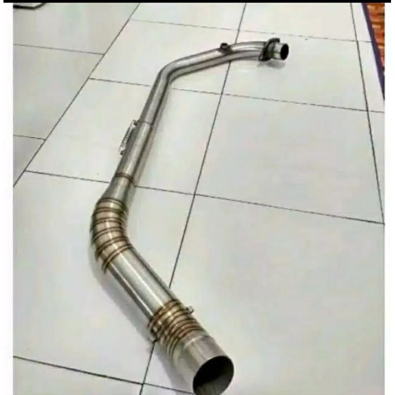 PIPA LEHERAN KNALPOT CB150R OLD CB150NEW SONIC150R MX KING VIXION OLD VIXION NEW SATRIA FU