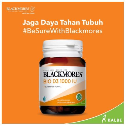 BLACKMORES BIO D3 1000 IU 30 CAPSULE