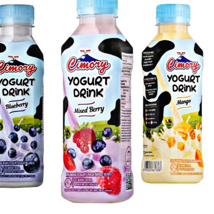 

TERLARIS Cimory Yogurt Drink / Yoghurt / Susu / Baby / Minuman Segar / Low fat / Diet /Strawberry/le