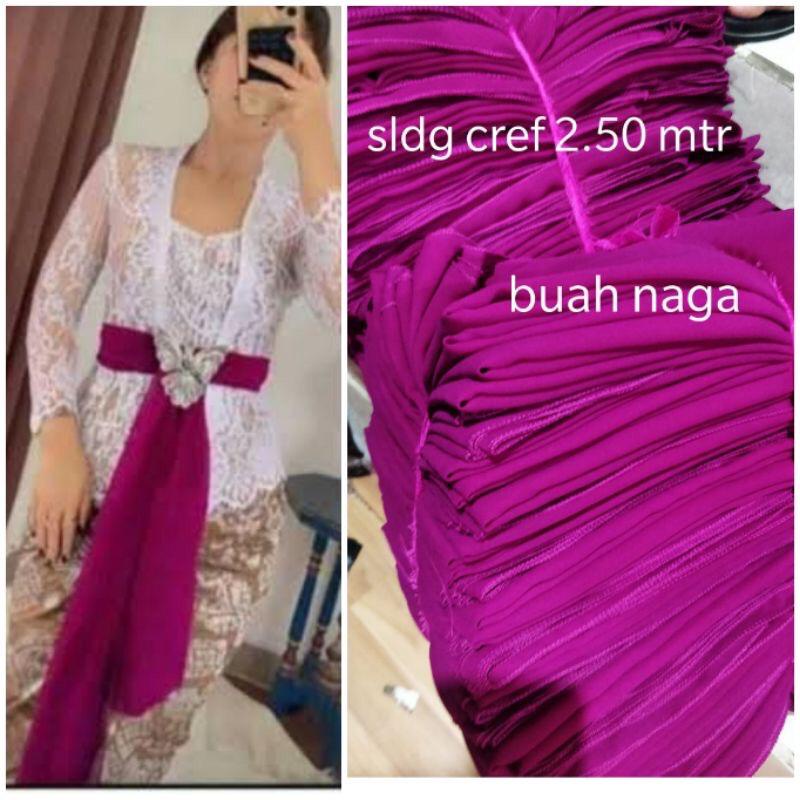 SELENDANG CREFT || SELENDANG WARNA || SELENDANG SIFON CREPE