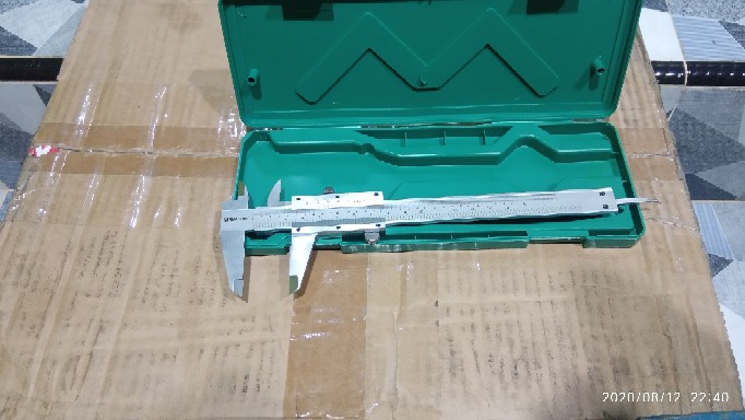 Kenmaster Sigmat Besi Vernier Caliper Jangka Sorong Skekmat 150 Mm