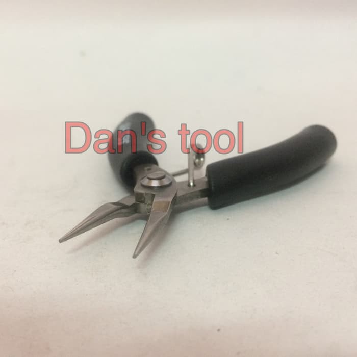 Tang Lancip Mini Bulat Rata/ Mini round Flat Nose Pliers 4 inch 88-546