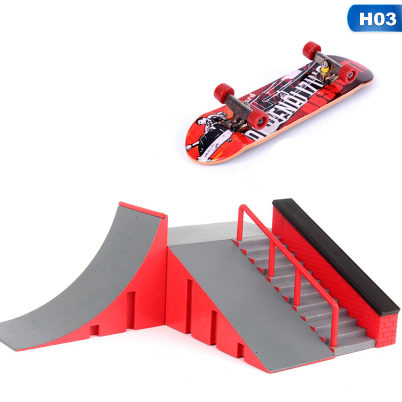 Finger Skateboard box Mini Skateboard Taman Jari Skateboard Jari Skateboard Tuang Jari Skate pro gift box