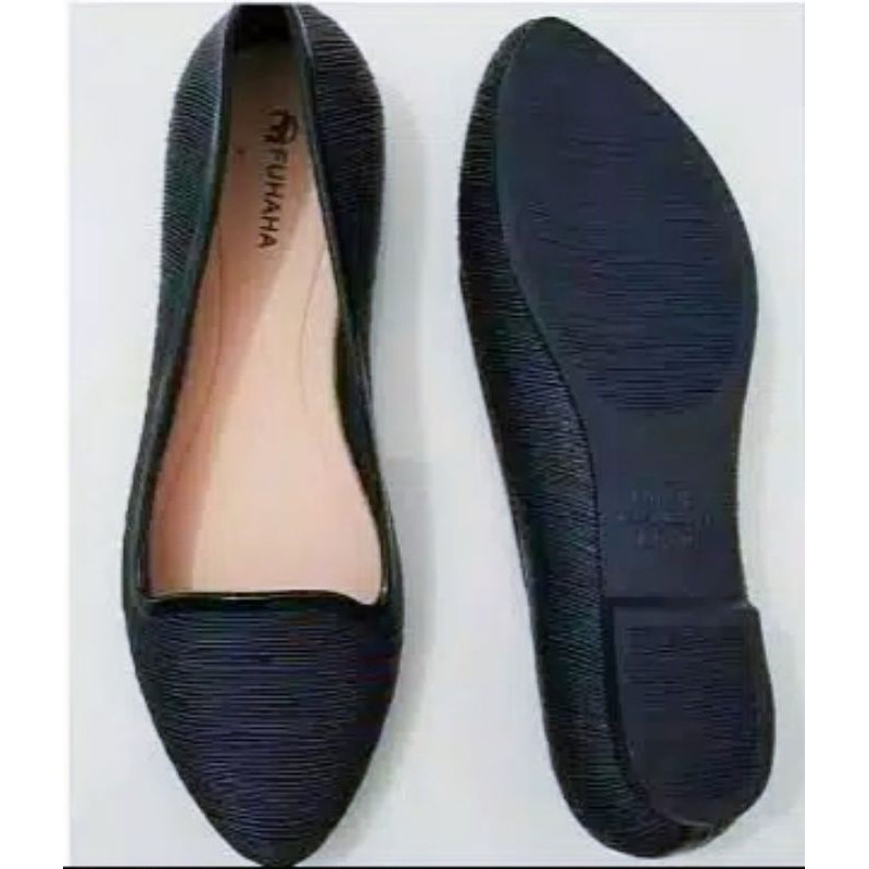 COD-Sepatu Flat Shoes Wanita FUHAHA 36/40