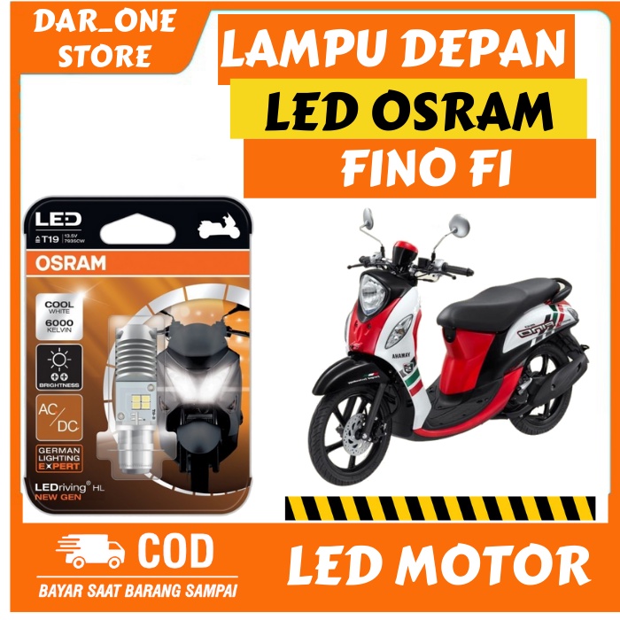 LAMPU DEPAN LED MOTOR YAMAHA FINO FI ORIGINAL OSRAM