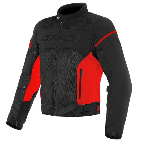 DAINESE AIR FRAME D1 D 1 D-1 TEX JACKET BLACK RED | JAKET MOTOR HITAM