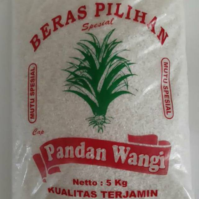 Jual Beras 5kg/ Beras Pandan Wangi 5kg / Beras Pandan wangi / Beras ...