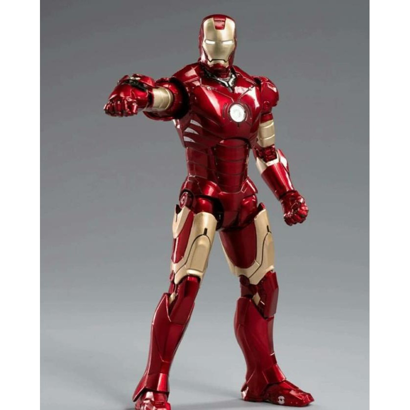 Diskon Marvel Zd Toys Ironman Mark 3 Led Version Ironman Mk 3 Iron Man Led