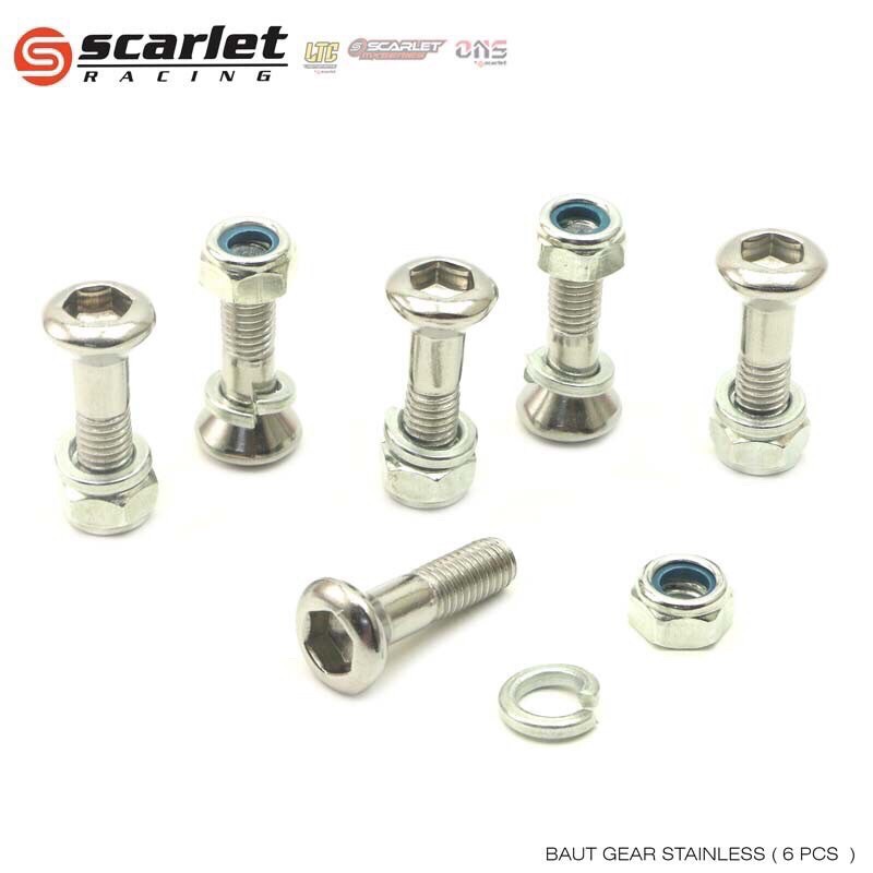 Baut Gear Scarlet Original Baut Gear Klx Crf Dtracker Scarlet Buat Gear Crf Klx Dtracker