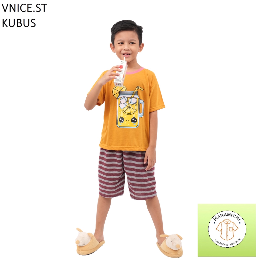 Hanamichi VNICE.ST Setelan Anak Lengan Pendek