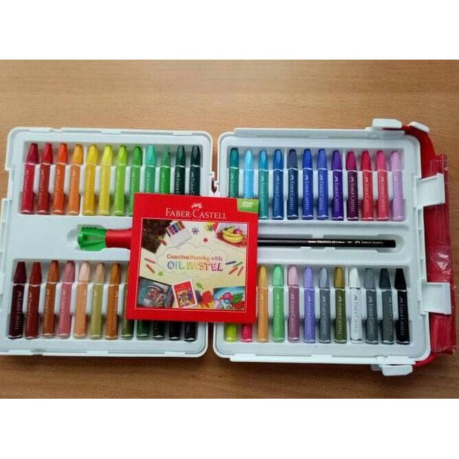 

Sale! Crayon Oil Pastel 48 Warna Faber Castell Terpercaya