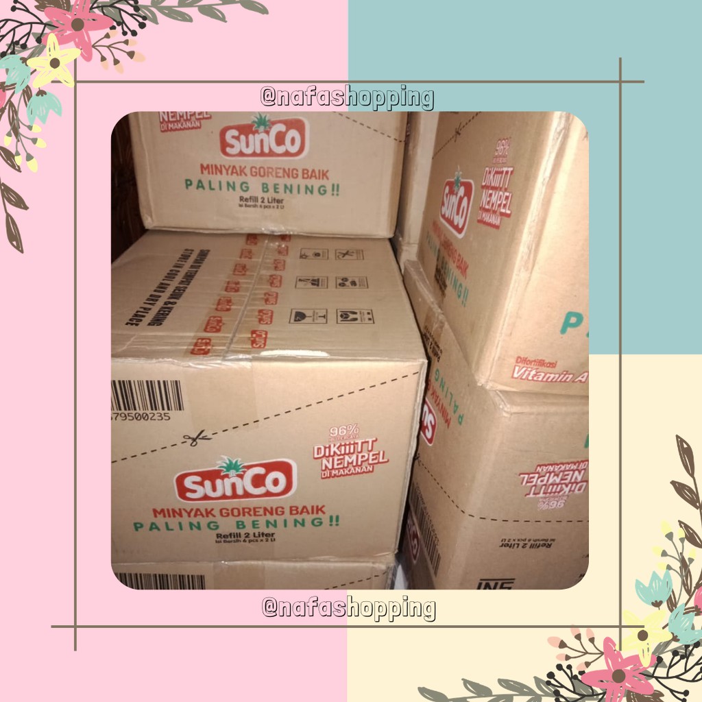 

Minyak Sunco 2 Liter - 1 Dus isi 6 pcs