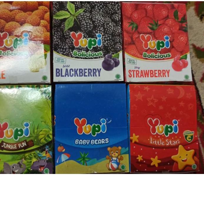 

PENAWARAN BESAR! Permen Yupi Rasa Strawberry, Lychee, Blackberry, Bear, Star, Jungle, Mandarin, Pack 【Import Terlaris】