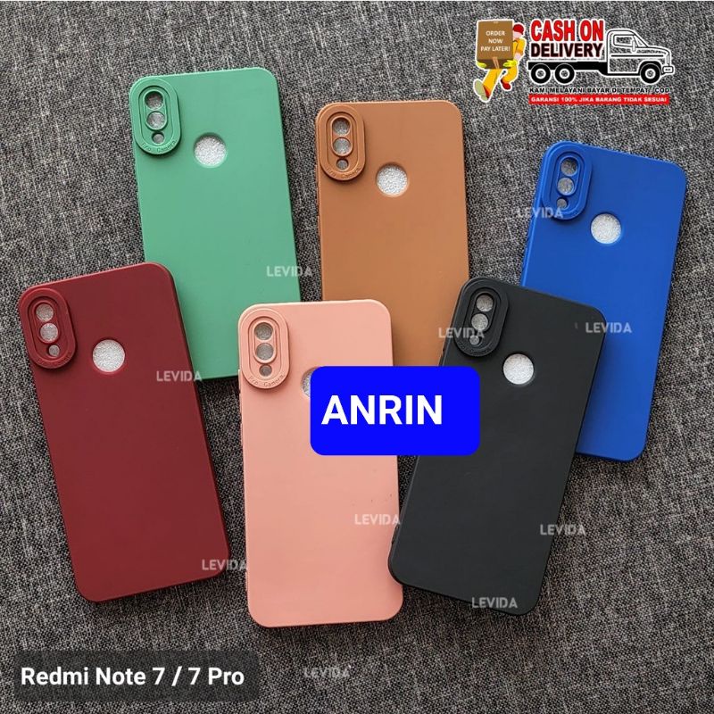 XIAOMI REDMINOTE 7 8 REDMI 7 CAMERA MACARON CASING SOFTCASE SILIKON