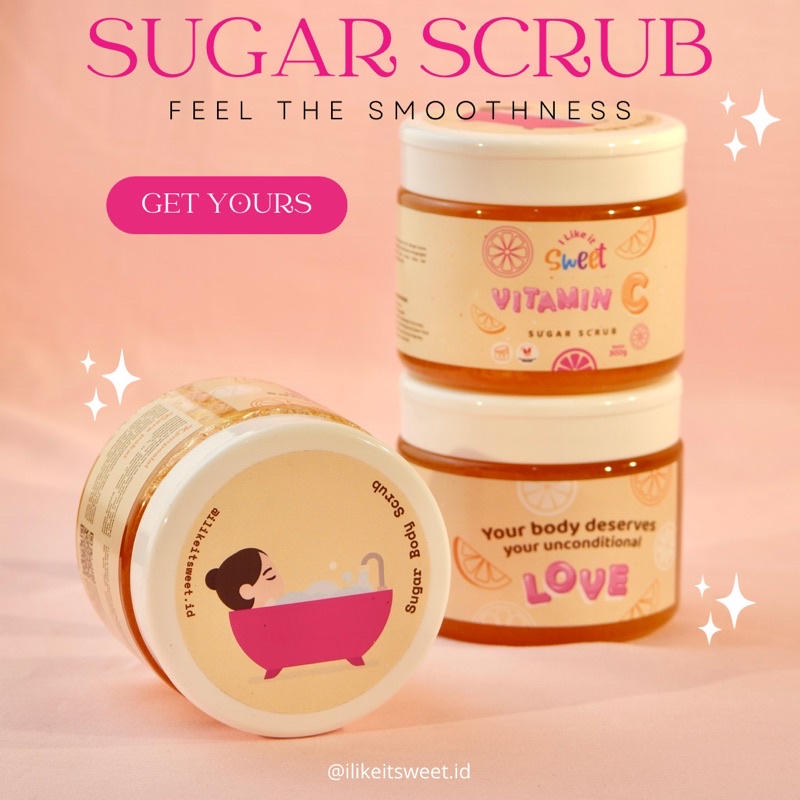 Body Scrub - Sugar Scrub Vitamin C