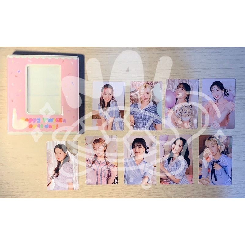 MERCHANDISE TWICE 6TH ANNIVERSARY PHOTOCARD SET DAN PHOTOCARD COLLECT BOOK