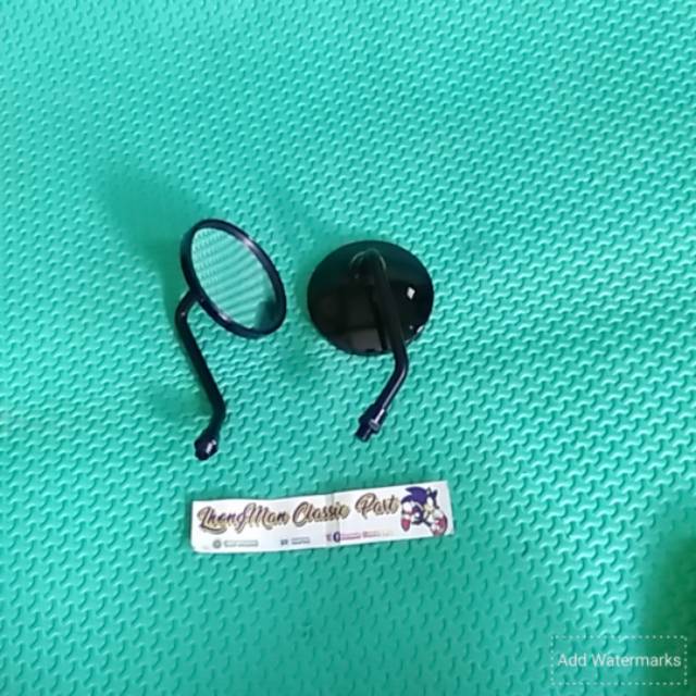 Spion retro hitam pendek cb  japstyle custom dll