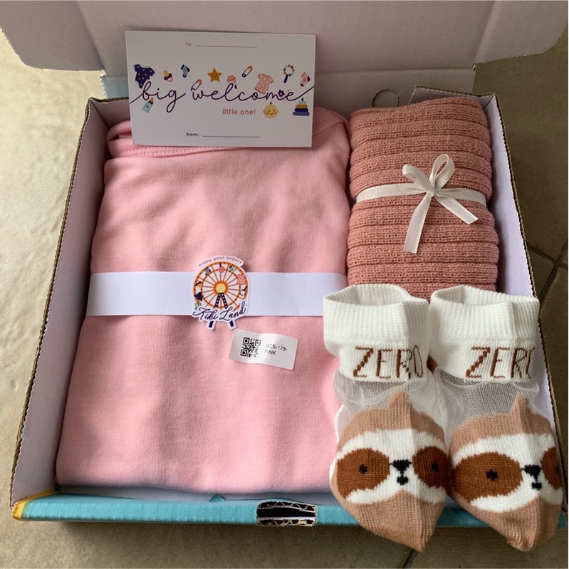 TERMURAH!Hampers parsel kado lahiran PREMIUM IMPORT murah newborn baby gift set baby gift box set pakaian bayi parsel kado lahiran perempun laki laki hadiah kelahiran bayi terlaris baju bayi murah kaos kaki bayi 3D import parsel lahiran bayi lengkap-Set 14