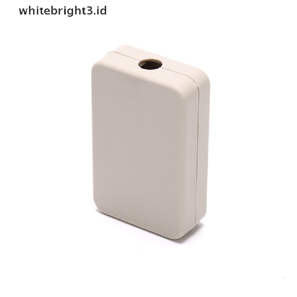 {whitebright3.id} 55*35*15mm Small plastic electronic project enclosure abs wire junction box ,