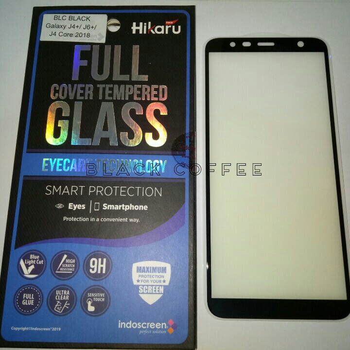 BLUE-RAY HIKARU Tempered Glass SAMSUNG J4 PLUS / J6 PLUS EYE PROTECTION