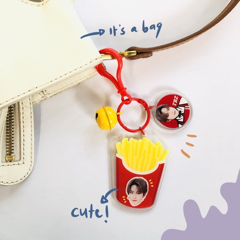 THE BOYZ Fries Keyring (gantungan The boyz) - kulkit