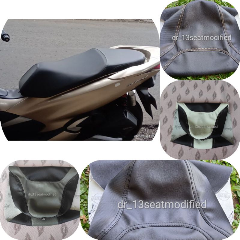 SARUNG COVER KULIT JOK HONDA PCX 150 PCX 160 BAHAN MBTECH