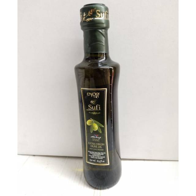 SUFI EXTRA VIRGIN OLIVE OIL 250ml MINYAK ZAITUN EVOO ORGANIK