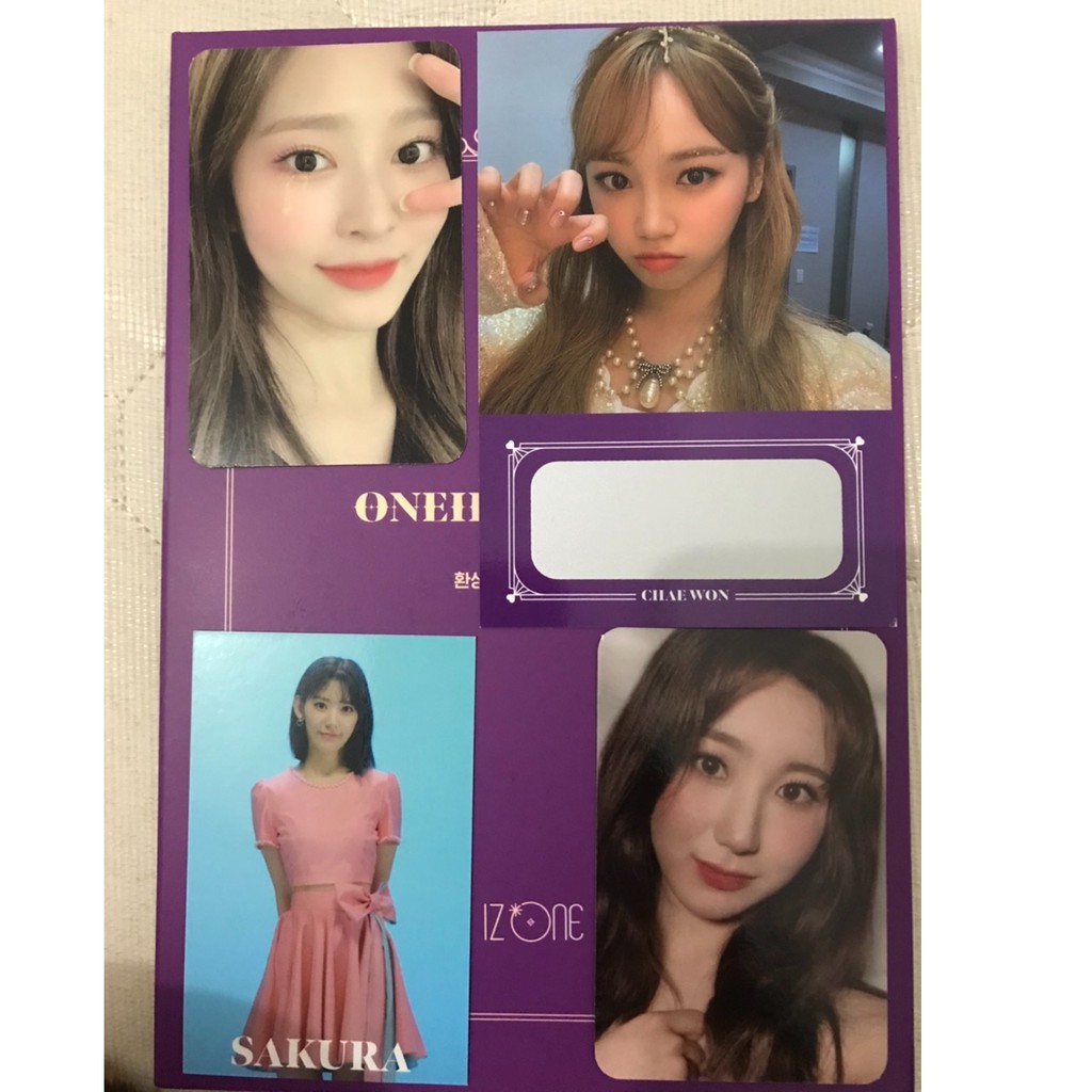 Izone Oneiric Diary 3D Ver. PC,AR Card, & Scratch Card