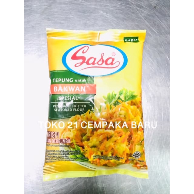 

Sasa Tepung BAKWAN SPESIAL 100 gram | Sasa Tepung Bakwan Goreng 100gr