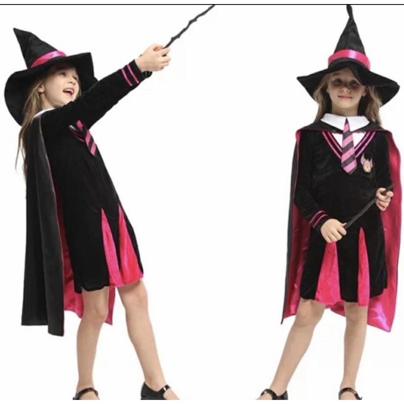 kostum penyihir / hermione witch student uniform costume cosplay girl