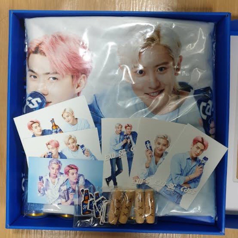 EXO SC CASS CHUSEOK PACKAGE RARE SEHUN CHANYEOL
